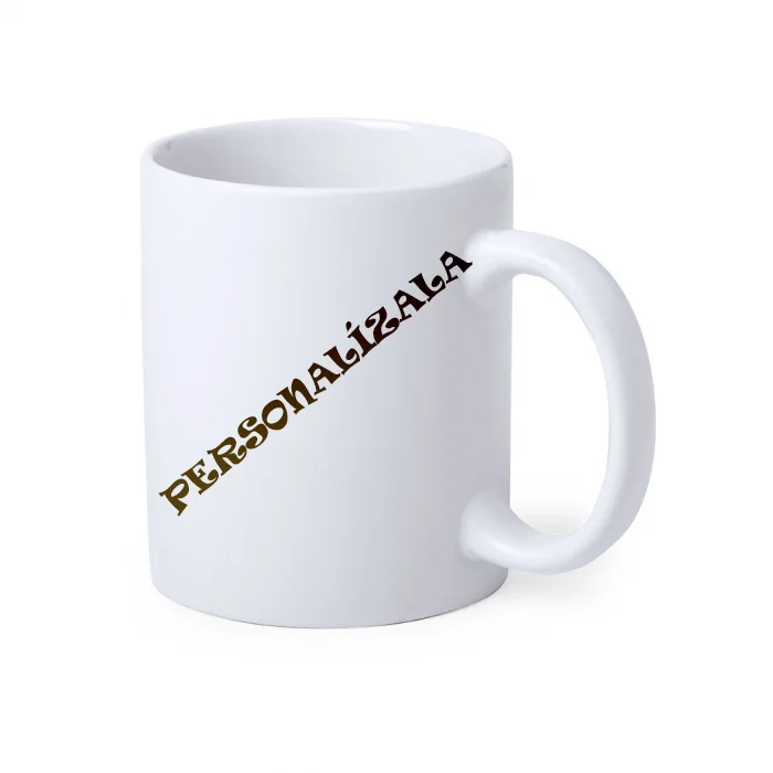Taza Blanca Bornel Personalizable