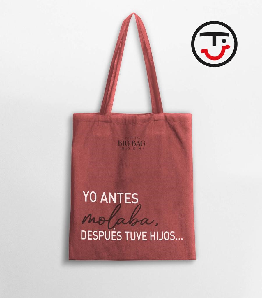 Tote bag Yo antes