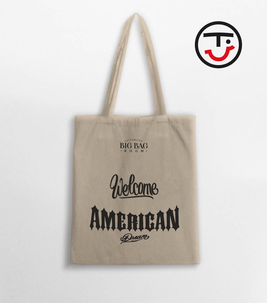 Totebag Welcom American Dream
