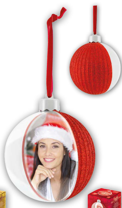 Bola grande Christmas Roja