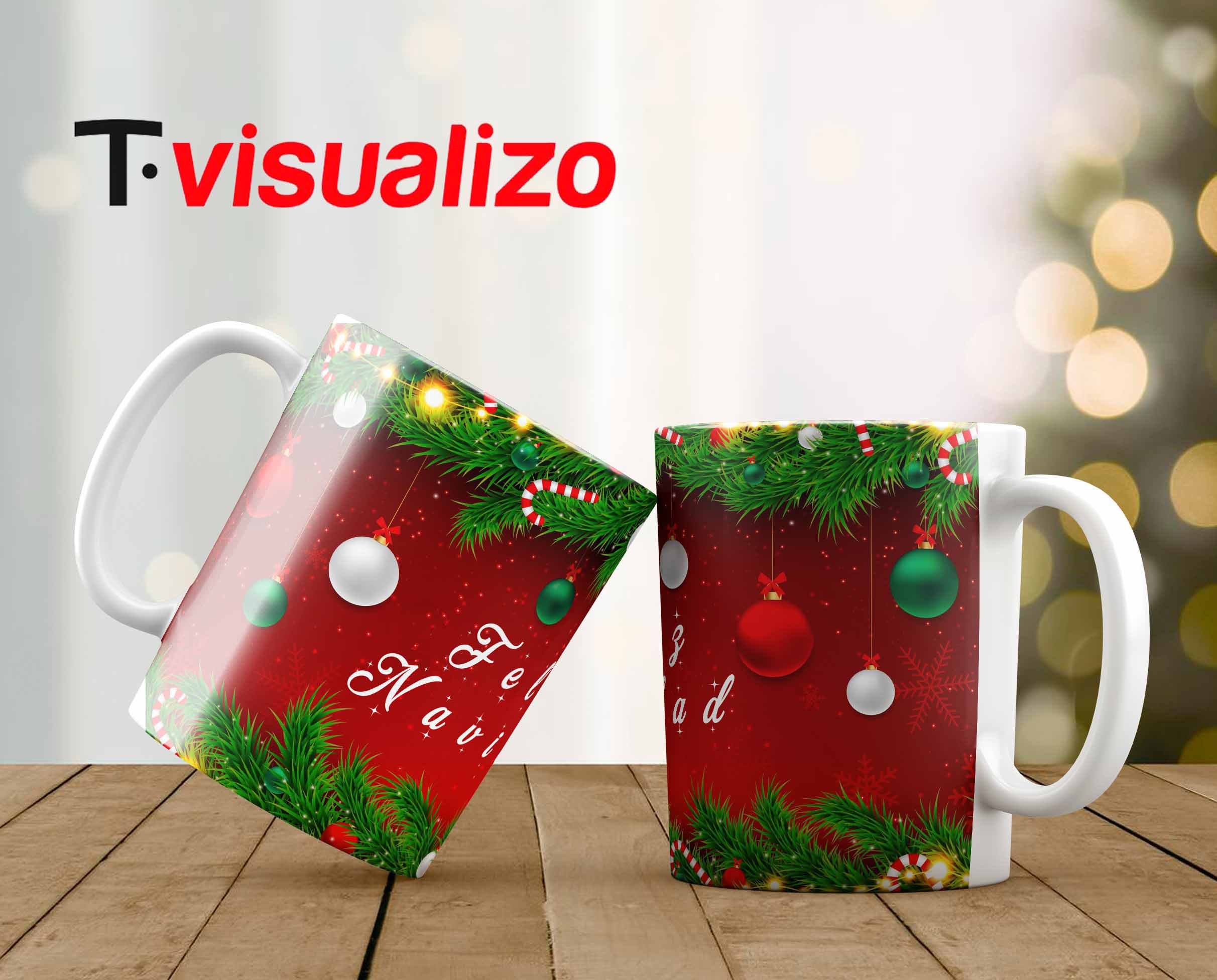 Taza navidad clásica