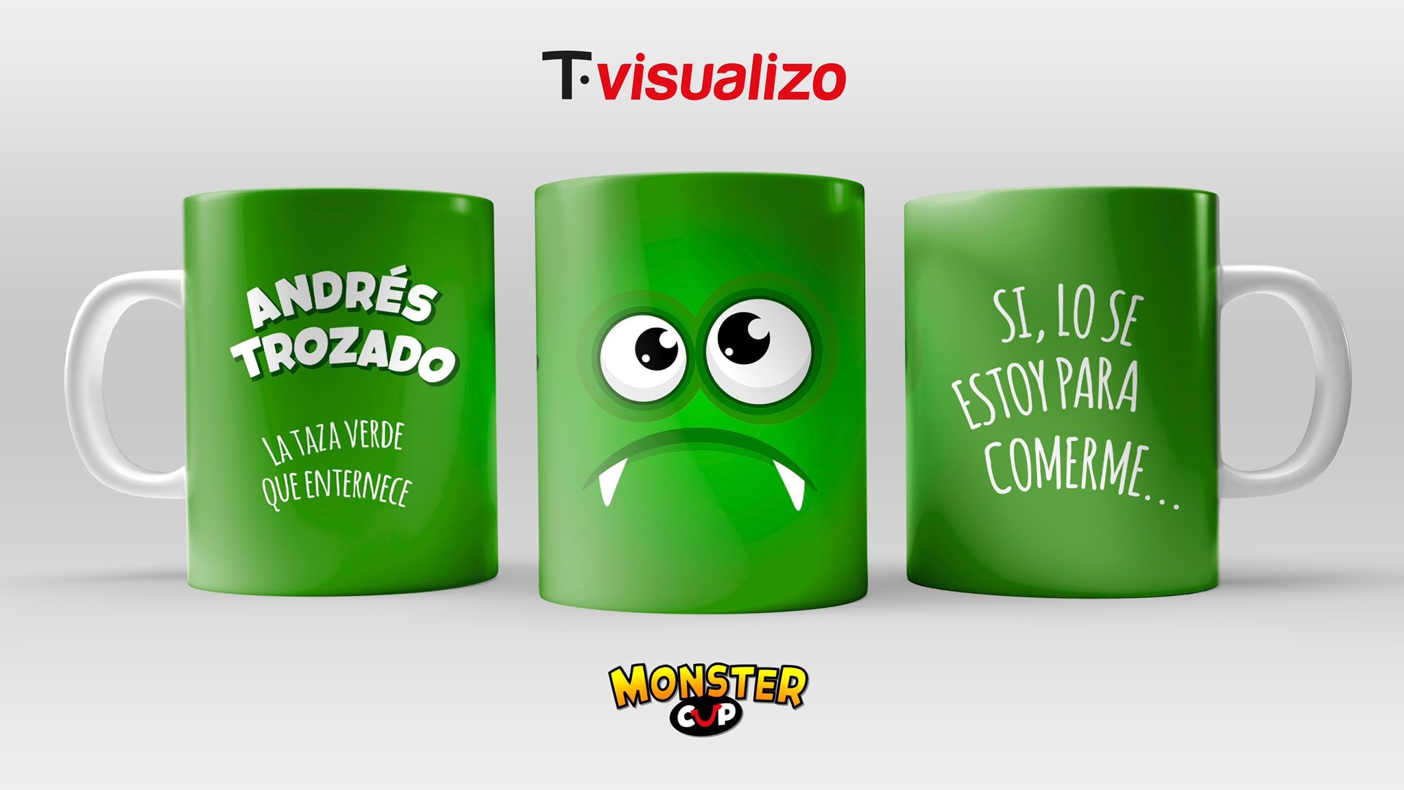 Monster Cup Taza Adrestrozado