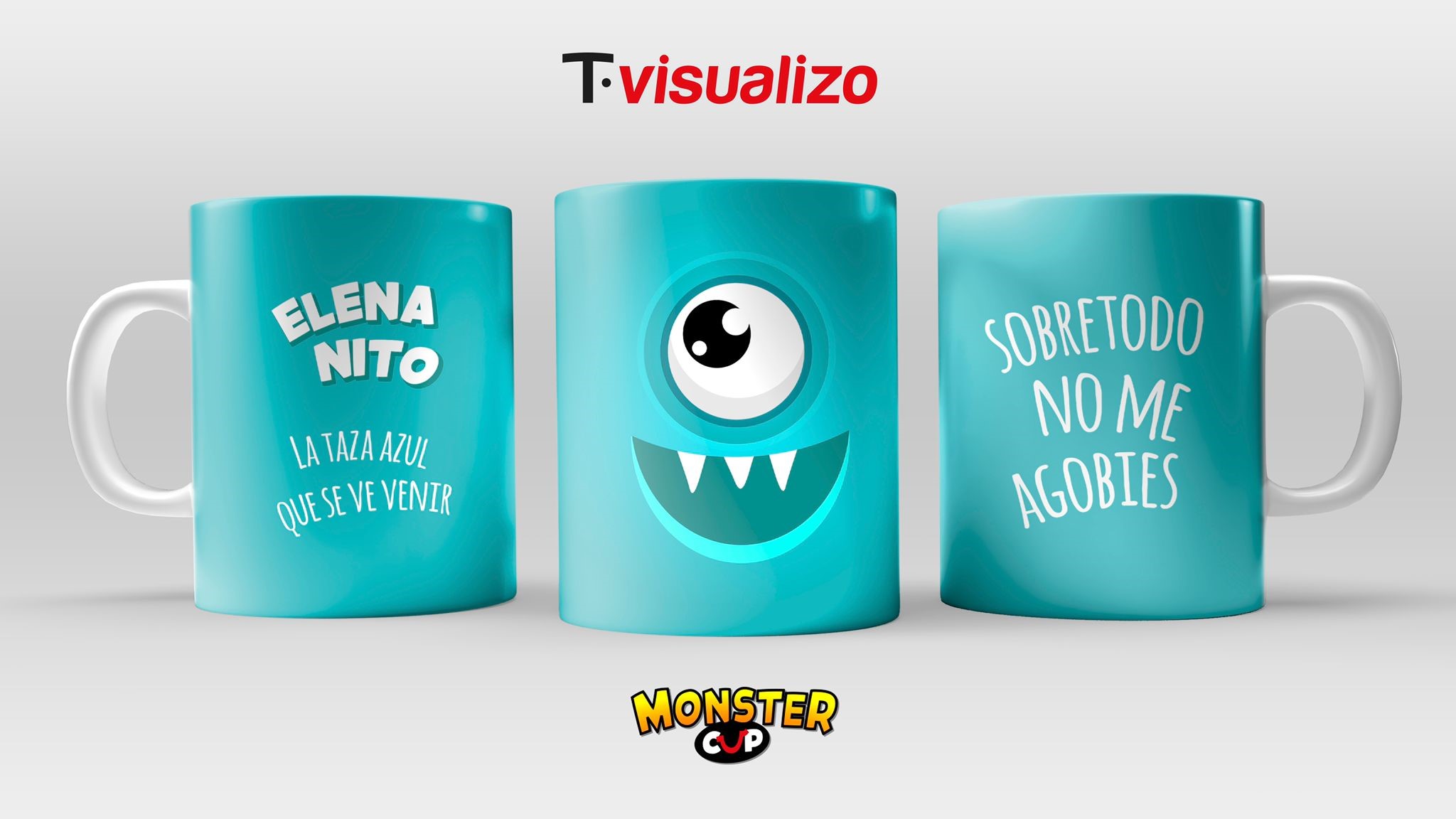 Monster Cup Taza Enanito