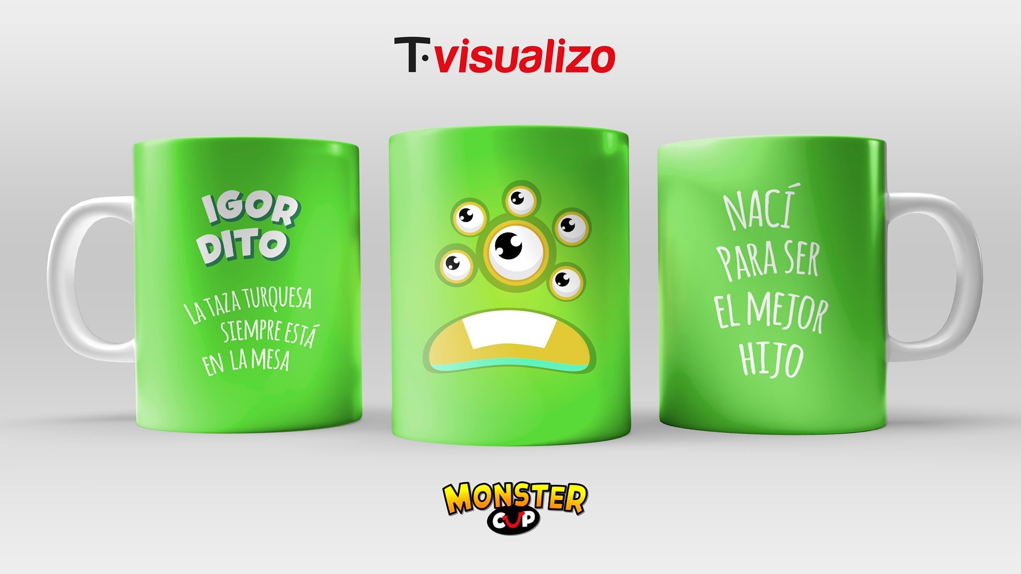 Moster Cup Taza Igordito