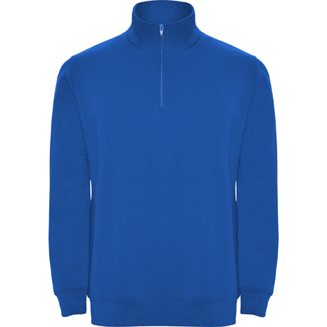 Sudadera media cremallera Azul