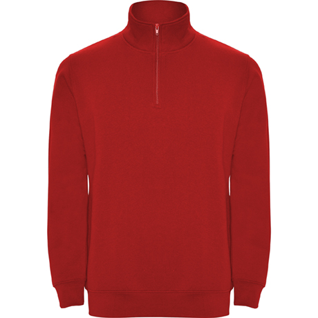 Sudadera media cremallera Naranja