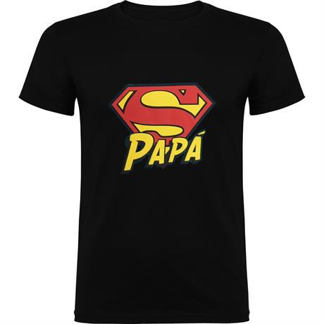 Camiseta Super Papa Negra