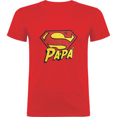 Camiseta Super Papa Roja